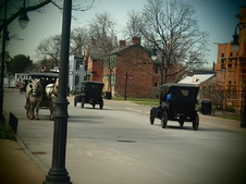 Při projížďce po Greenfield Village se vrátíte o sto let zpátky.