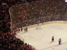 Bitka je častým obrazem při hře mezi rivaly z Philadelphie a Washingtonu D.C.